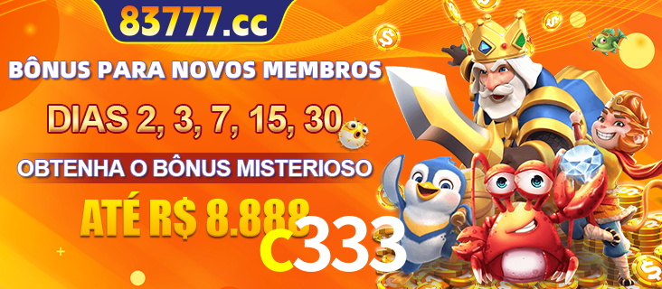 Anúncio dos benefícios para Membro VIP Sênior na plataforma c333, incluindo bônus promocionais, semanais e mensais, ilustrado com o personagem Fortune Tiger.
