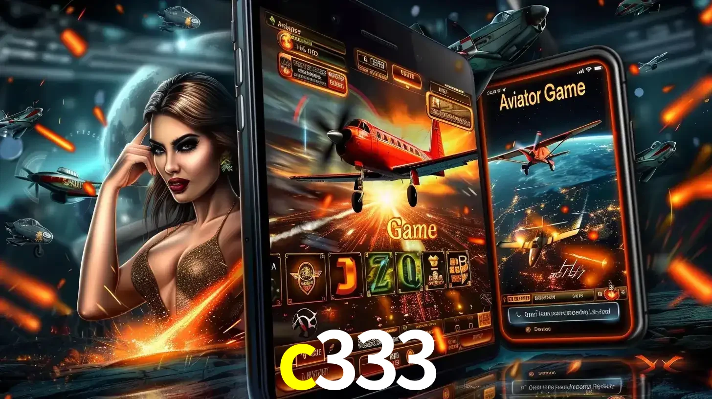 Mulher estilosa cercada por telas que exibem a jogabilidade do Aviator, capturando a intensidade e a estratégia deste popular crash game oferecido pelo c333.